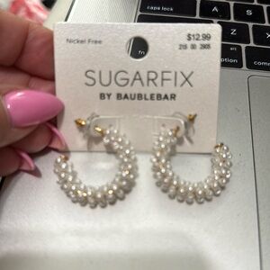 Brand new pearl earrings never worn